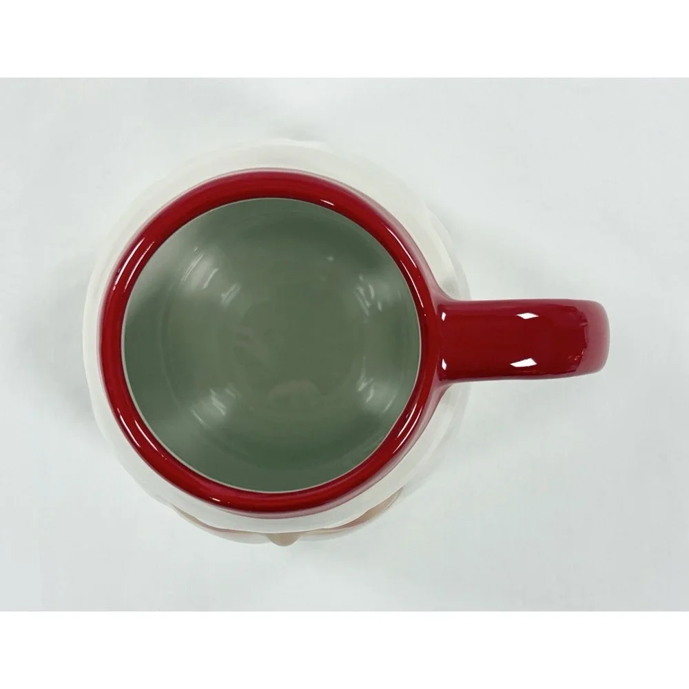 Wondershop Target 3D Christmas Santa Head‎ Face Figural Mug Stoneware 17oz Cup